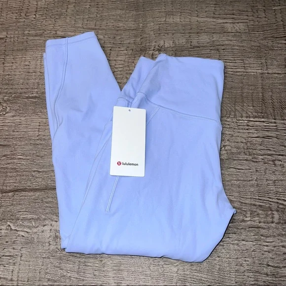 NWT Lululemon Align High-Rise Pant with Pockets 25"
Pastel Blue (PSLB) Size 2 - Picture 1 of 5